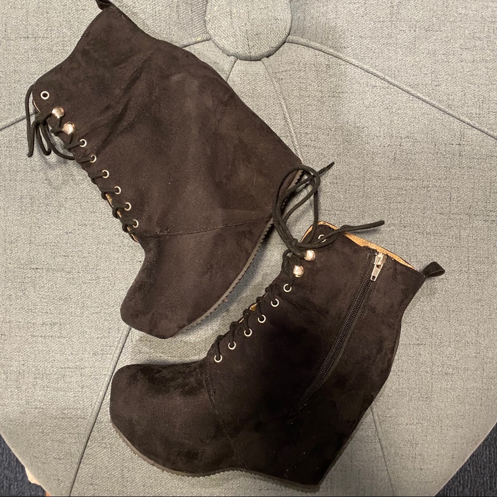 Wedge Booties